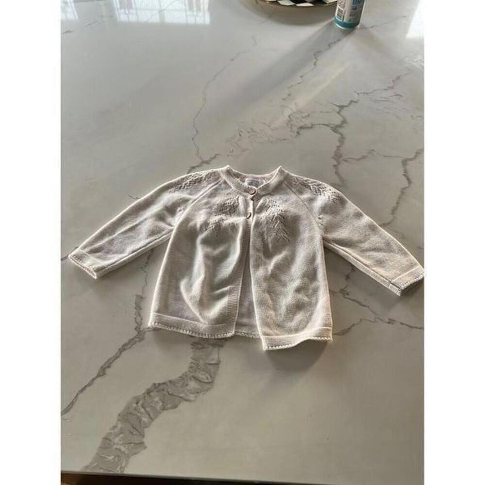Sweethoney sweater cardigan white 18-24 months